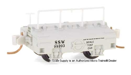 AT&SF MOW - Scale Test Car - Micro-Trains 121 00 040